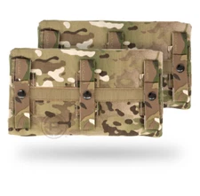 Crye Precision JPC Long Side Armor Plate Pouch Set - Size 1 - Multicam