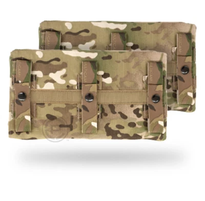 Crye Precision JPC Long Side Armor Plate Pouch Set - Size 1 - Multicam
