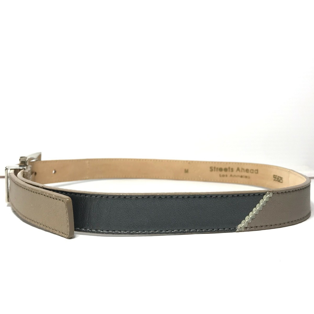 Streets Ahead NWT Size XS Leather Belt Streets Ahead | Italian Leather Belts & Bags – StreetsAheadInc main image 2