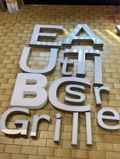 lettere scatolate varie misure e tipo