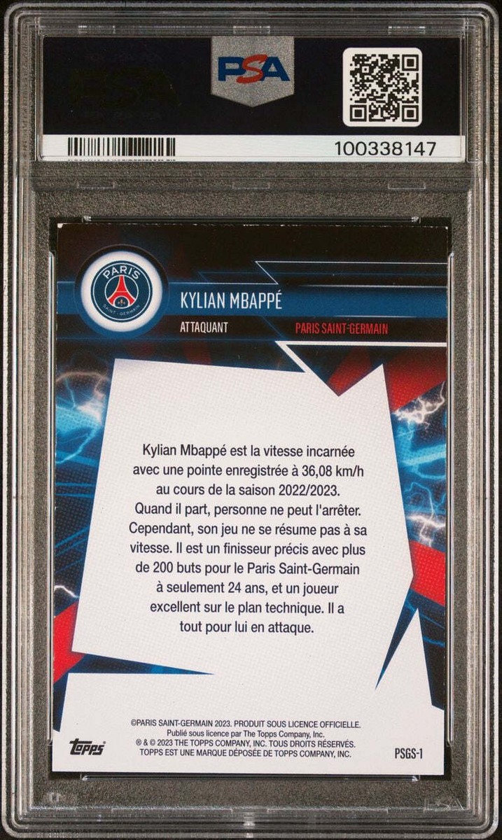 psg graded cards Topps Team Set 2023/2024 Sealed – swiss-graded Milan Skriniar #PSG-6 Prices |