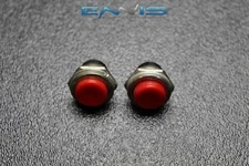 2 PCS PUSH BUTTON SWITCH OPEN CONTACT MOMENTARY 3 AMP 125V 2 PIN NB-805