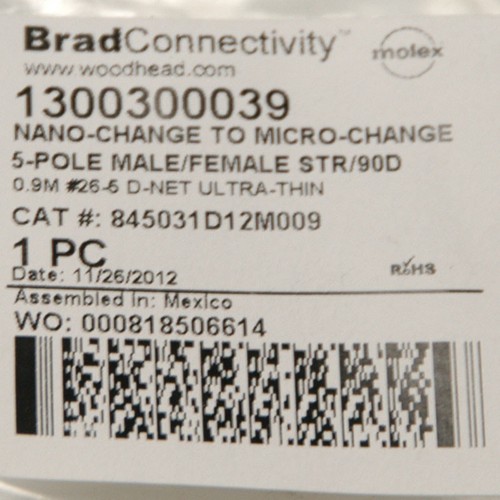 Brad Connectivity Dnd12a-m010, Devicenet Cable Assembly, Ccf | Meses Sin Interés - Foto 3