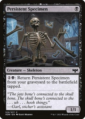 Persistent Specimen Foil Innistrad: Crimson Vow 125 NM MTG