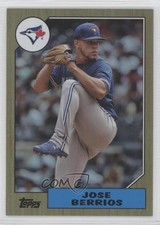 2022 Topps Archives 1987 Topps Design Rainbow Foil 38/199 Jose Berrios #216 h7i