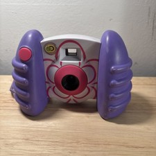 Discovery Kids Children's Digital Camera In Full Working Order EUC Purple/White