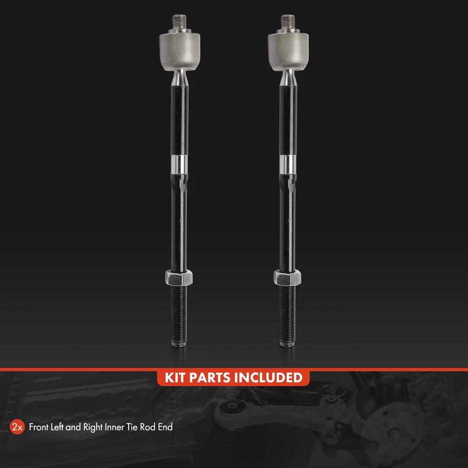 2x Front Inner Tie Rod End for Ford Escape 2013-2019 Focus 2012-2018 Lincoln MKC - Image 3 of 4