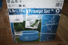 RAPTAVIS 6FT X 29IN INFLATABLE SWIMMING POOL OUTDOOR ABOVE GROUND ROUND AIR TOP