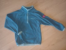 grün / türkiser Trollkids Fleecepullover -G...