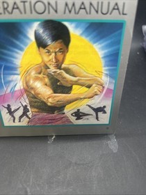 Jackie Chan's Action Kung Fu NES Manuale Nintendo 1990 🥷 👀
