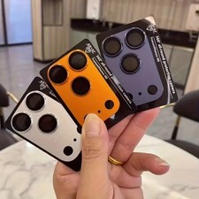 For iPhone 18 Pro Max 17 Pro Max Full Cover Metal Camera Protector Lens Glass
