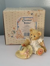 Boxed Enesco 1993 Cherished Teddies Courtney Springtime is a Blessing from Above