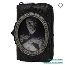 Loungefly Universal Monsters Exclusive Lenticular Zip Around Wallet