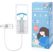 Nasal Aspirator for Baby and Toddler, Hand Pump Nose Sucker with Rounded Non-Inv