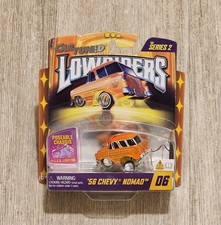 CARTUNED LOWRIDERS '56 CHEVY NOMAD SHOW GLOW W/LED LIGHTS 6 OF 8 MINT COND 8