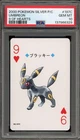 Pokemon Umbreon 9 of Hearts Silver Playing Cards Japanese #197C PSA 10 Gem Mint