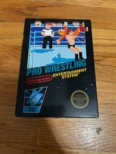 Pro Wrestling - Nintendo (NES) - TESTED AND WORKING - 5 SCREW CIB