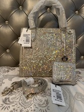 Brahmin Small Caroline Honey Brown Sonic Satchel and Jane Wallet NWT