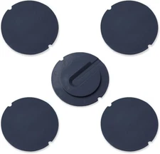 5PK POWERTEC 71084 Zero Clearance Table Saw Insert for Jet Bandsaw Models- Black
