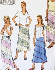 Butterick Sewing Pattern 3775 Misses Skirt Size L-XL