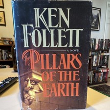 The Pillars of The Earth HC BCE 1989 Ken Follett Good Condition