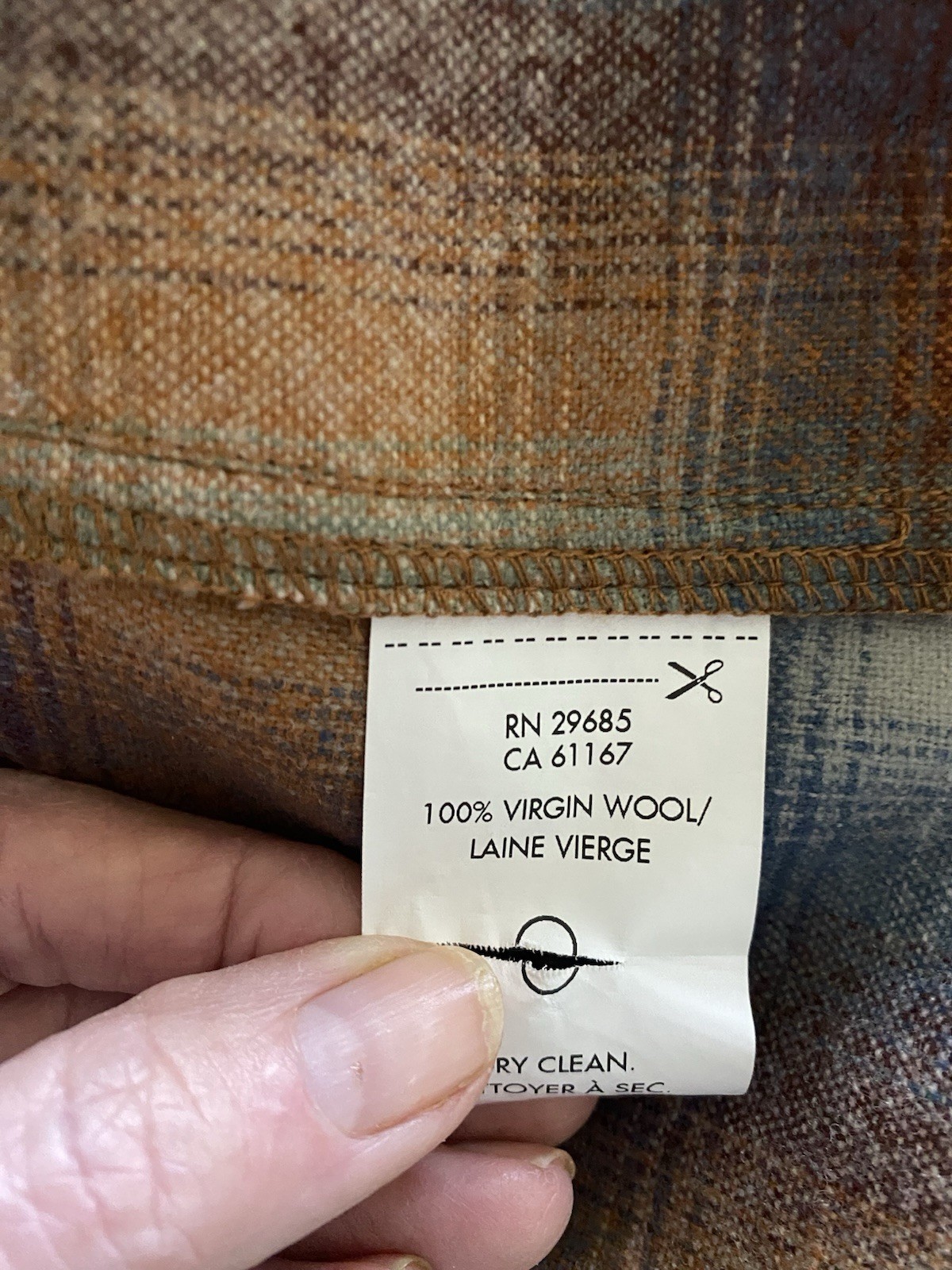 Women's Pendleton 100% Wool Plaid Button Front Ja… - image 4