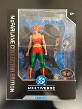 MCFARLANE DC MULTIVERSE COLLECTOR EDITION CLASSIC HAWKGIRL PLATINUM CHASE 63