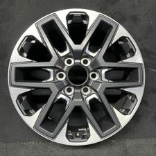 OEM Toyota Machined Black Tundra Sequoia Rim 20x8 2023-2025 Alloy Factory 75276B