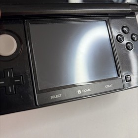 Nintendo 3DS Handheld Video Game Console Black CTR-001 (USA) W Charger US Model