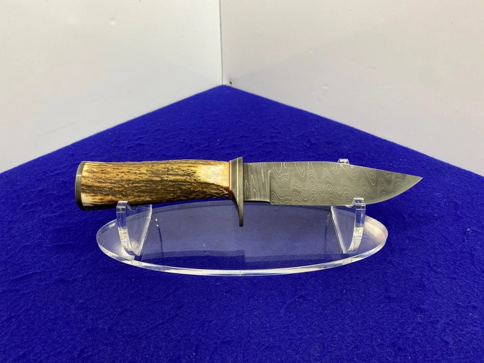 Faca de caça vintage Clip Point com bainha – lâmina fixa - Imagem 4 de 4