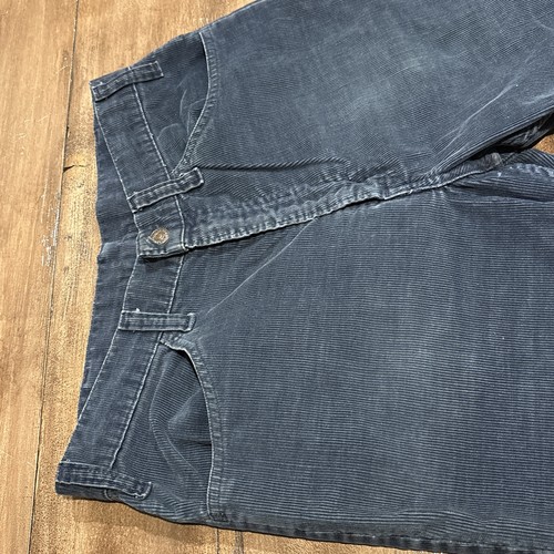 Vintage 70s Levis 646 Pants Adult 30x30 BlueCorduroy Flared White Tab (30x30) - Picture 4 of 19