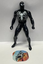 Vtg 1984 Marvel Secret Wars Spider Man Black Venom Costume Action Figure w Card