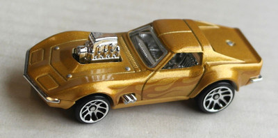 Hot Wheels 1968 Chevy Corvette Gas Monkey Garage goldmetallic HW Legends Tour 68