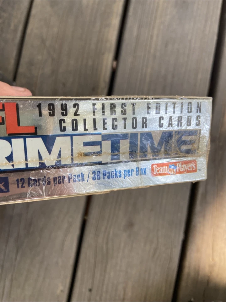 1992 SkyBox NFL Prime Time First Edition Football Box FACTORY SEALED - Image 3 of 4