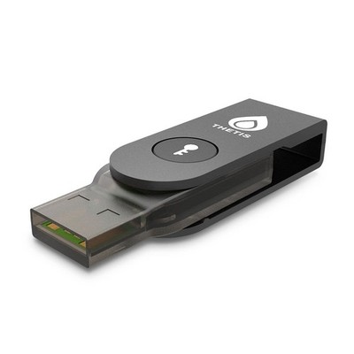 Thetis Pro-A FIDO2 Security Key Passkey Gerät mit USB A & NFC, TOTP/HOTP...