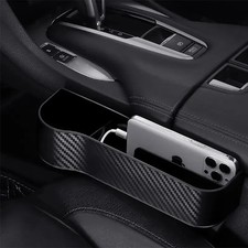 Car Seat Gap Organizer Storage Box Console Side Pocket Filler Phone Cup Holder