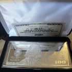 2017 Washington Mint 4 Troy oz .999 Silver Ben Franklin Bar