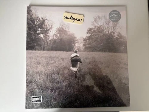Taylor Swift Folklore 2xLP Vinyl Record Running Like Water Sealed