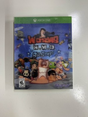 Worms W.M.D All Stars - Xbox One, CIB w/ Sleeve & Tested!