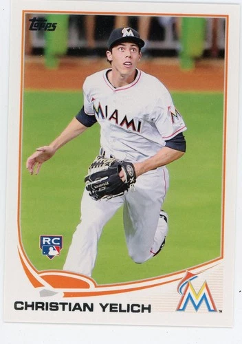 2013 Topps Update Series - Christian Yelich #US290 RC Brewers