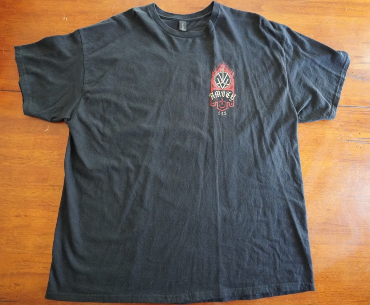 The Amity Affliction Metalcore Band Merch Black Tee -… - Gem