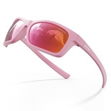 Kids Sunglasses for Boys Girls Unbreakable Flexible Frame Polarized Sports Yo...