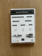 Stampin Up! Stempelset Alles im Block Sizzix Big Shot