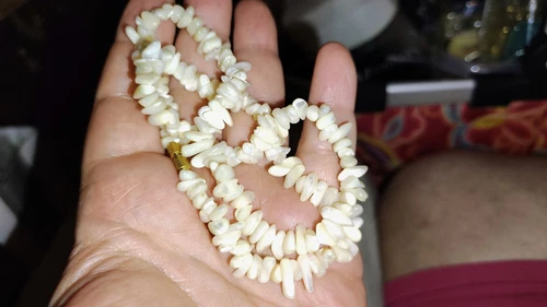 OFF WHITE Collana Vintage Off White Puka Shell Surfista Hawaiano Adulto