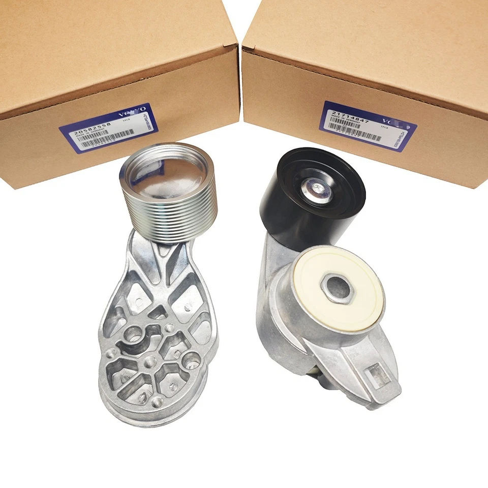 New Belt Tensioner & Idler Pulley Set for Volvo VNL D13 10.8L 11.9L 12.8L 14.9L - Image 3 of 4