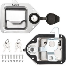 Truck Box Latch Replacement kit, Paddle Latch Tool Box Locks with Keys,Truck ...