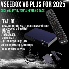 New VSEEBOX V6 Plus  Smart Home Entertainment Android Box Ship Fast