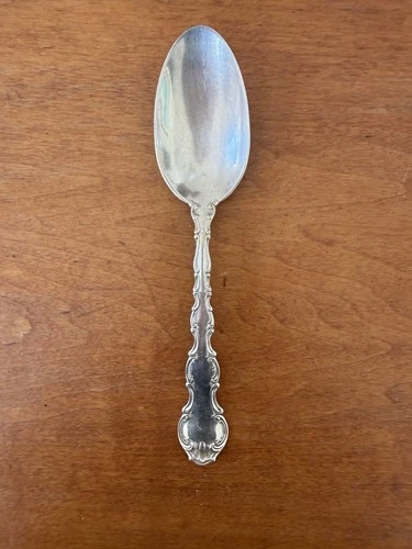 GORHAM STRASBOURG STERLING SILVER  SERVING  SPOON 8 1/2 INCH NO MONOGRAM