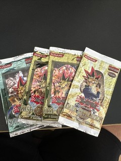 Yu Gi Oh! Booster 4x Geöffnet Leerverpackung