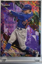 2024 Topps Finest Pete Crow-Armstrong #104 Purple Checkerboard /99 RC Cubs